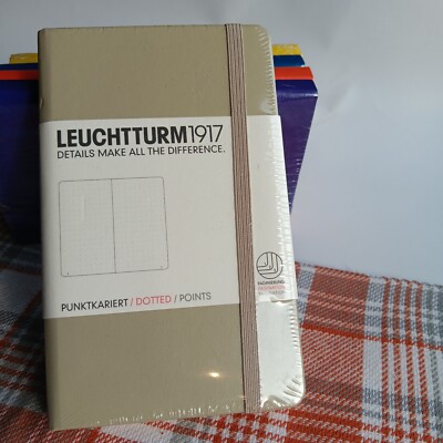 NEW - Fine Designed Great Price Journal Notebook | Sand | Dotted |  Pocket Size