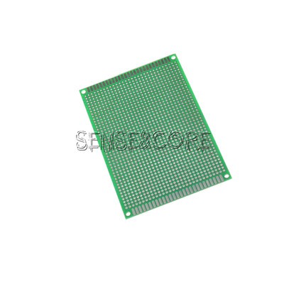 10pcs Double Side Protoboard Circuit Universal DIY Prototype PCB Board 8x12cm-