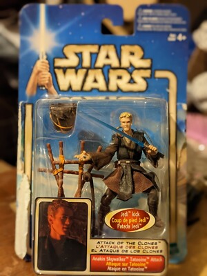 Star Wars Anakin Skywalker Tatooine Attack Attack Of The Clones Hasbro