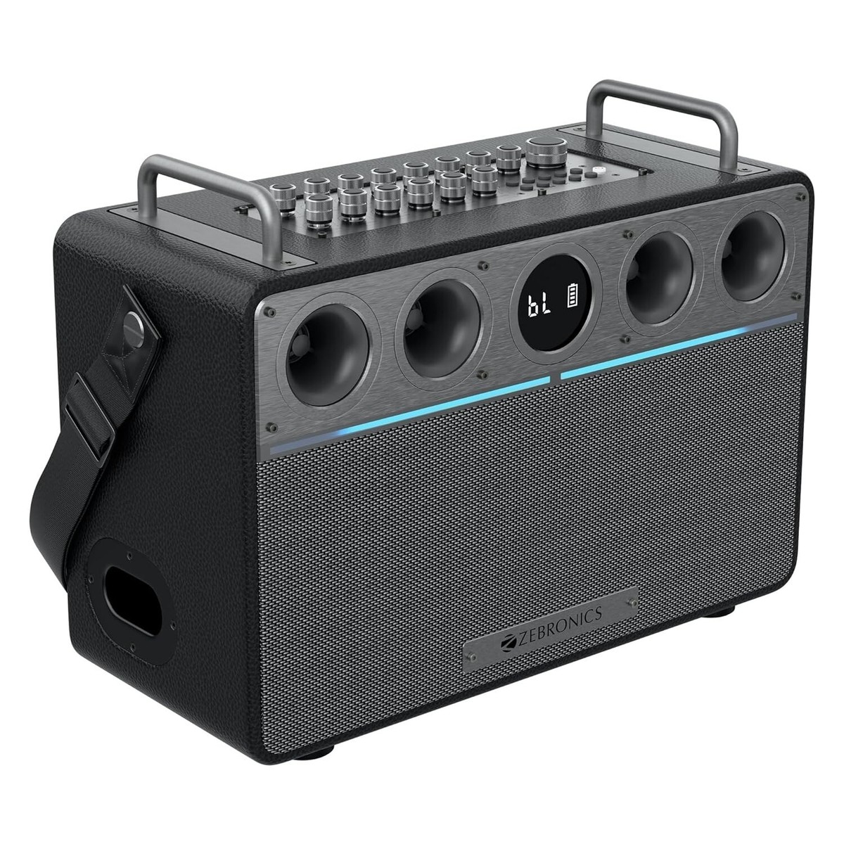 ZEBRONICS Studio X One, 240W, 11 Hrs, 9000 mAh, Bluetooth Speaker
