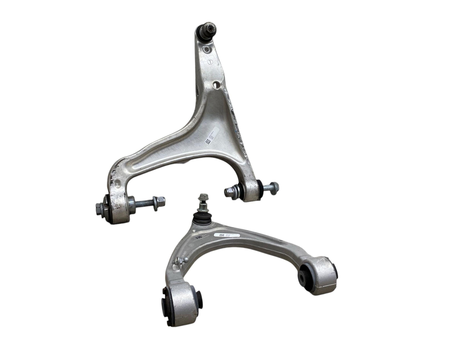 2017-2024 MASERATI LEVANTE FRONT LEFT DRIVER LOWER & UPPER CONTROL ARM SET AWD