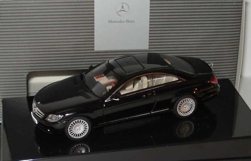 AUTOart 1/43 Mercedes CL Coupé C216 Blanche – Miniature Collection état Neuf Boîte