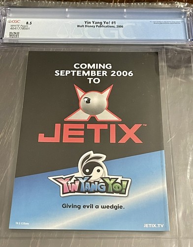Seltenes Yin Yang Yo! #1 Walt Disney 2006 JETIX Promo Ashcan Comic CGC 8.5 - Bild 8 von 11