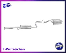 Auspuffanlage für Honda Civic VI Fastback (MA, MB) 1.4 1.6 Auspuff