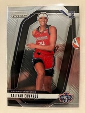 2024 Panini Prizm WNBA #142 Aaliyah Edwards Base RC Rookie Washington Mystics