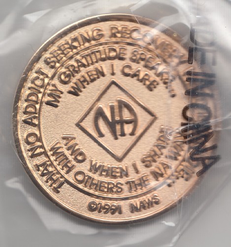 36 Years XXXVI - Narcotics Anonymous recovery medal token chip coin - Picture 2 of 2