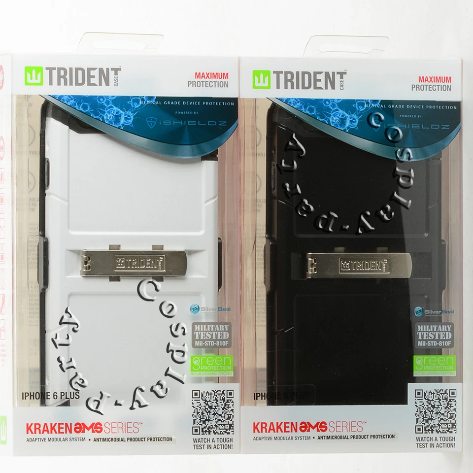 Trident Kraken AMS iPhone 6 Plus & iPhone 6s Plus Hard Case w/ Holster Belt Clip - Image 2 of 4