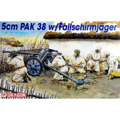 DRAGON 6118 1/35 German 5cm Pak38  Plastic Model Kit