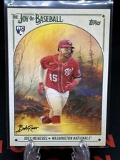 2023 Topps X Bob Ross Joy of Baseball JOEY MENESES RC Washington Nationals #98