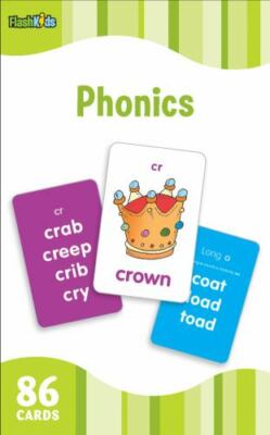 Phonics (Flash Kids Flash Cards) - Cards By Flash Kids - Grade 1 - Brand NEW