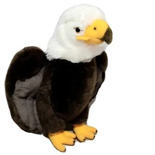 FAO Schwarz Bald Eagle Plush 14"  From Toys R Us 2014 New With Tags Bird Lover