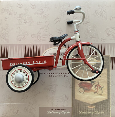 自転車本体 KIDDIE CAR CLASSICS Hallmark Kiddie Car Classics 1950 Garton Delivery Cycle Sidewalk