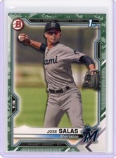 2021 Bowman - Prospects Camo Border #BP-110 Jose Salas (RC)
