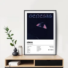 GENESIS - Peso Pluma Album Poster 20x30" Custom Canvas Music Poster
