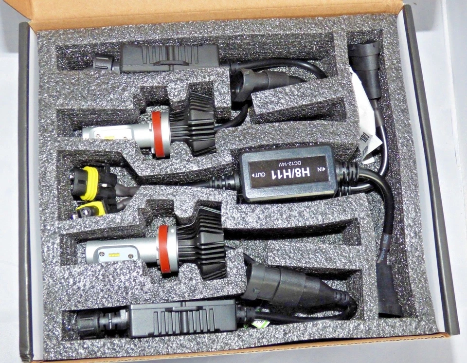 H8 LED Headlight kit (Quakeworld) Free P&P to Uk Mainland - Image 2 of 4