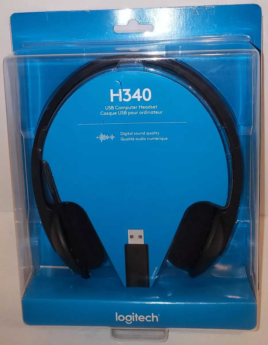 Logitech h340 usb computer headset sales