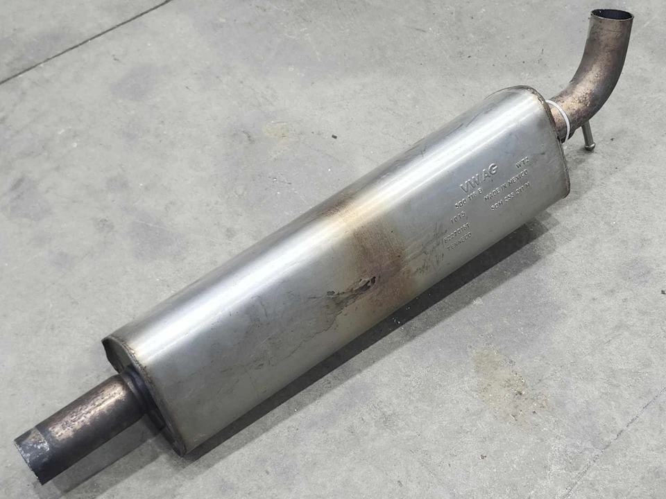 2015-2018 Volkswagen Golf Center Intermediate Exhaust Muffler Genuine OEM - Image 4 of 4