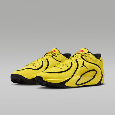 Nike Tatum 4 PF HQ4613-700 Sonic Yellow Black University Red Men's
