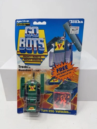 Treds Guardian Robot Tank Hologram Gobots 1985 Tonka Action Figure NEW SEALED