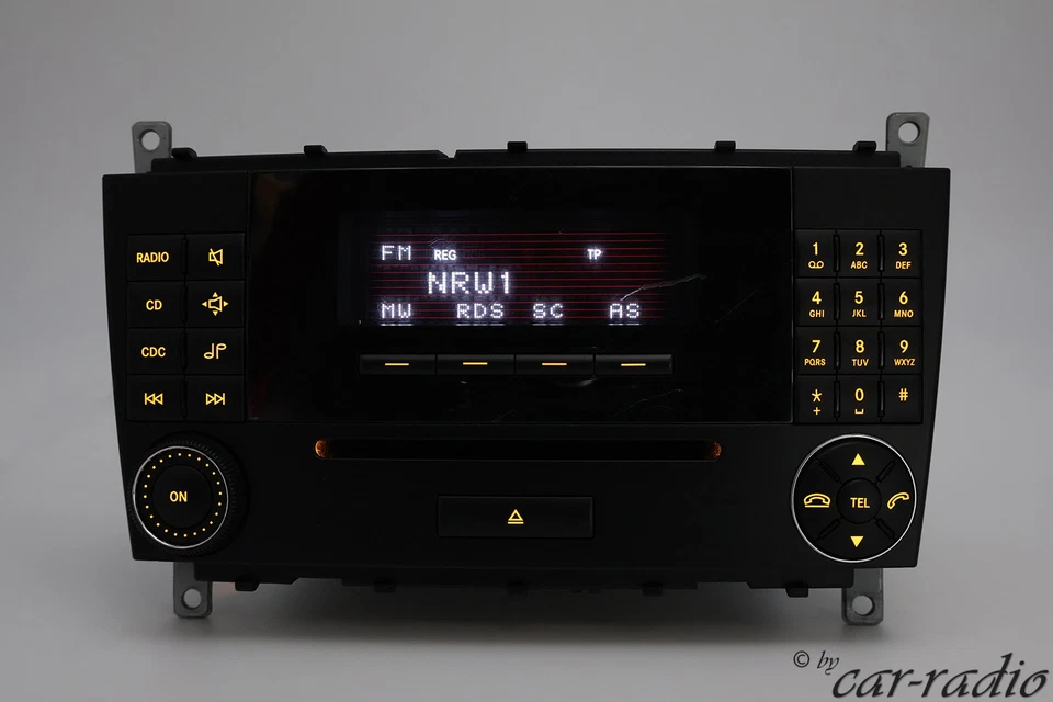 Original Mercedes W203 Radio Audio 20 CD MF2530 Bluetooth C-Klasse S203 CL203 53 - Bild 2 von 4