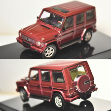 1/43 Autoart Mercedes Benz G Class Wagon G500 Red Puch Diecast Toy Car Miniature