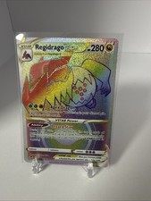 Pokémon TCG Regidrago VSTAR Silver Tempest Rainbow Secret Rare Card 201/195 NM on eBay