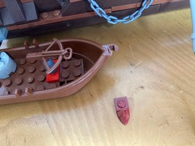 LEGO Castle Troll Warship 7048 In 2008 w/Manual Used from Japan