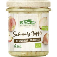 Schmalz-T&ouml;pfle - Zwiebel & Apfel 150g | ALLOS
