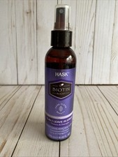 Hask Biotin Boost 6oz Thickens Detangles 5 In 1 Leave In Spray New Bottle Hair