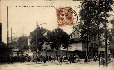 Ak Suresnes Hauts de Seine, Fabrik Coty, Fabrikarbeiter - 4651079