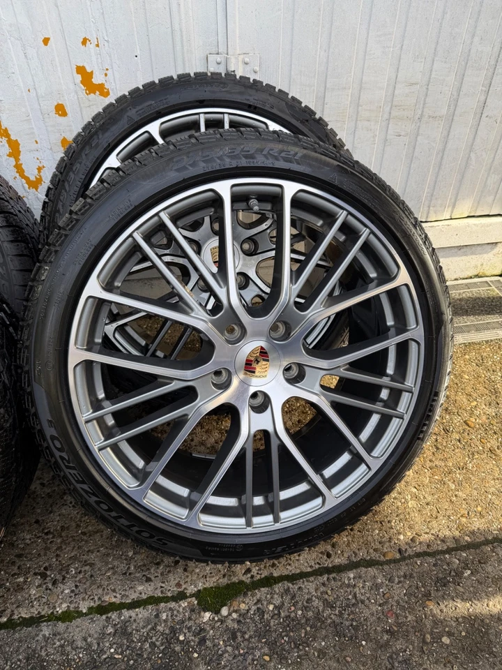 Original Porsche Panamera 971 21" Winterräder Exclusive G2 w. NEU Winterreifen - Bild 3 von 4