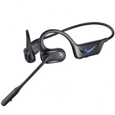 Bluetooth Headset with Microphone, Open Ear Headphones, Dual Connect Bluetoot...