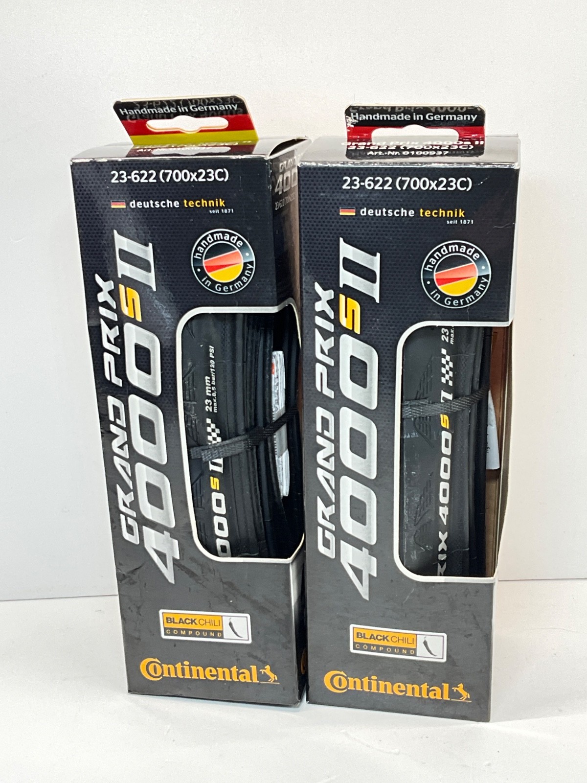 NEW PAIR Continental Grand Prix 4000S II Folding Road Bike T