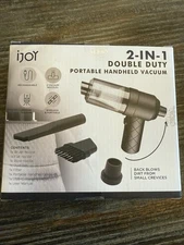 IJoy 2-In-1 Double Duty Portable Handheld Vacuum