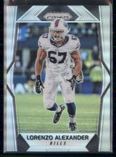 2017 Panini Prizm - Lorenzo Alexander #94 Silver Prizm