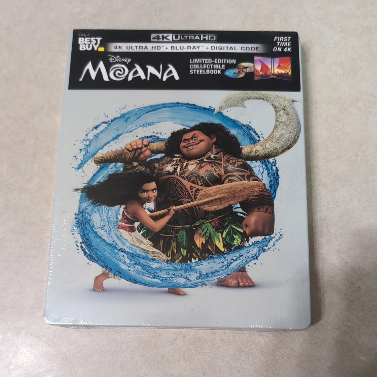 Moana Steelbook DVDs & Blu-ray Discs for sale - eBay