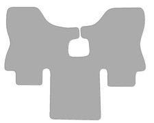 Fußmatten passend für Ford Transit Typ E 2-Sitzer (Baujahr 1991 - 2000), Robust 