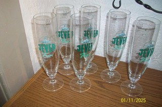 6er Set Pils Biergläser Jever Fun 0 2 l Rastal Bierglas Vintage gut erhalten
