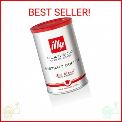 illy Instant Coffee- 100% Arabica Coffee   Classico Medium Roast - Notes Of Cara