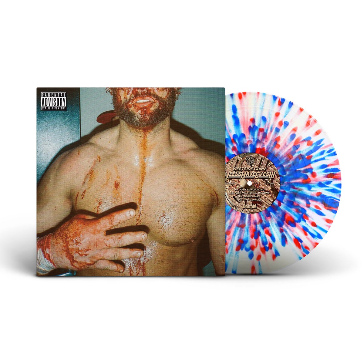 洋楽 HHE / WESTSIDE GUNN WESTSIDE GUNN WSG Heels Have Eyes 3 III Red Blue Splatter Vinyl LP