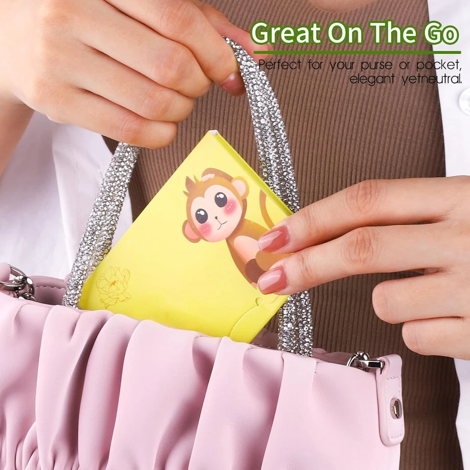 300 Hojas de Papel Secante HNYYZL Hojas Absorbentes de Aceite para Piel Grasa Aceite Contr... Foto 2 de 4