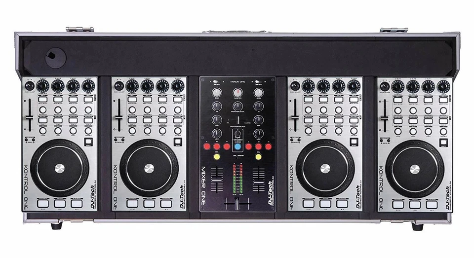DJ Tech - HYBRID101 - Ultimate 4-Deck Midi Controller System For Traktor Pro - Image 2 of 4