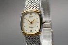 Vintage 【 Exc+5 】 Seiko Exceline 1221-5890 Oval Quartz Womens Ladies Watch JAPAN