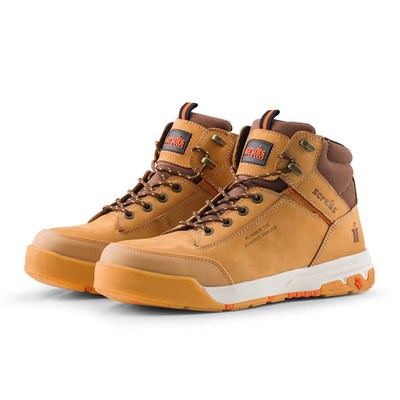 Scruffs T55021 Switchback 3 Sicherheitsstiefel hellbraun Größe UK 12 EU 47