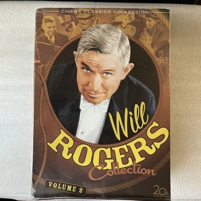 Will Rogers Collection Vol 2 (DVD, 4-disc) NEW SEALED w Box Edge Wear