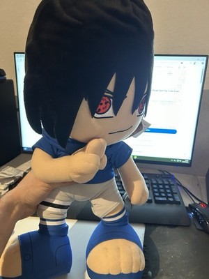 Anime Uchiha Sasuke Soft Stuffed Plush Doll Toy Cute Kids Toy Gift 40-45 cm