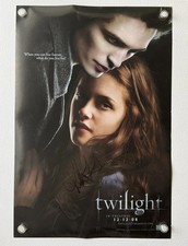 Kristen Stewart signed poster Twilight 11.5x17 rare full name autograph b
