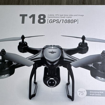Potensic T18 Drone GPS FPV RC 1080P HD Camera Quadcopter | eBay