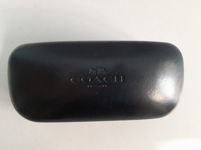 Coach New York Schwarz Hartschale Brillenetui Brillenhalter Sonnenbrille