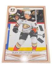 2024-25 Upper Deck Series 2 - O-Pee-Chee Glossy Olen Zellweger #OPC-40 Gold (RC)